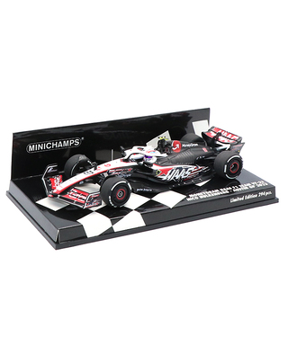 ミニチャンプス 1/43スケール マネーグラム ハース F1チーム VF-23  ニコ・ヒュルケンベルグ 2023年 オースティンGP/23f1m