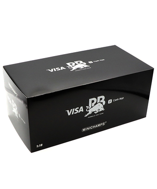 ミニチャンプス 1/18スケール VISA CASH APP RB F1 ホンダ VCARB 01 角田裕毅 2024年 /24f1m