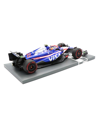 ミニチャンプス 1/18スケール VISA CASH APP RB F1 ホンダ VCARB 01 角田裕毅 2024年 /24f1m