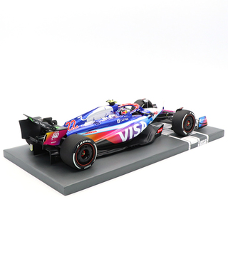 ミニチャンプス 1/18スケール VISA CASH APP RB F1 ホンダ VCARB 01 角田裕毅 2024年 マイアミGP /24f1m