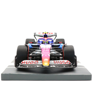 ミニチャンプス 1/18スケール VISA CASH APP RB F1 ホンダ VCARB 01 角田裕毅 2024年 マイアミGP /24f1m