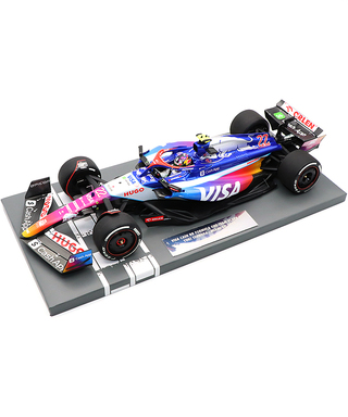 ミニチャンプス 1/18スケール VISA CASH APP RB F1 ホンダ VCARB 01 角田裕毅 2024年 マイアミGP /24f1m