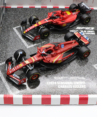 ブラゴ 1/43スケール フェラーリ / シャルル・ルクレール F1 モデルカー4台セット