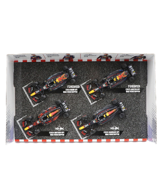ブラゴ 1/43スケール レッドブル / マックス・フェルスタッペン F1 モデルカー4台セット