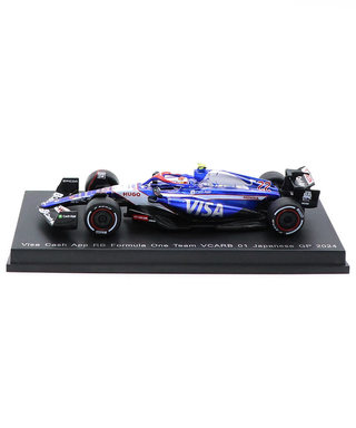 スパーク 1/64スケール VICA CASH APP RB F1チーム VCARB01 角田裕毅 2024年 日本GP /spk