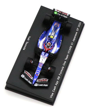 スパーク 1/64スケール VICA CASH APP RB F1チーム VCARB01 角田裕毅 2024年 日本GP /spk