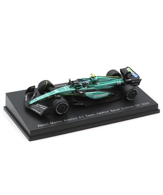 スパーク 1/64スケール アストンマーチン アラムコ F1チーム AMR24 フェルナンド・アロンソ 2024年 サウジアラビアGP  /spk