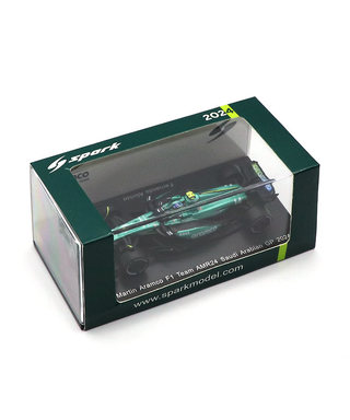 スパーク 1/64スケール アストンマーチン アラムコ F1チーム AMR24 フェルナンド・アロンソ 2024年 サウジアラビアGP  /spk