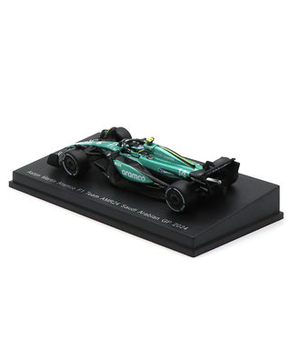 スパーク 1/64スケール アストンマーチン アラムコ F1チーム AMR24 フェルナンド・アロンソ 2024年 サウジアラビアGP  /spk