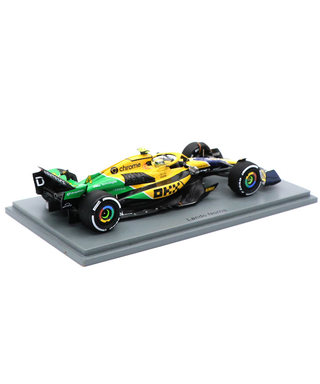 スパーク 1/43スケール マクラーレン F1 チーム MCL38 ランド・ノリス 2024年 モナコGP 4位 /24f1m