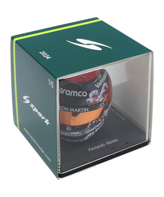 スパーク 1/5スケール フェルナンド・アロンソ アストンマーチン 2024年 日本GP ヘルメット