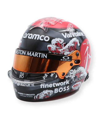 スパーク 1/5スケール フェルナンド・アロンソ アストンマーチン 2024年 日本GP ヘルメット