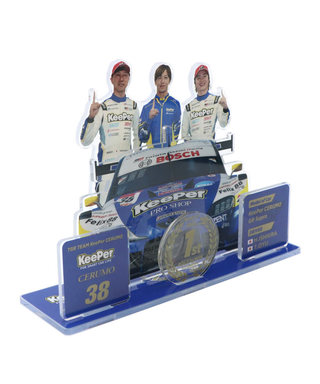 【8月下旬入荷予約受付中】TGR チーム キーパー セルモ チーム 優勝記念 アクリルボード セット