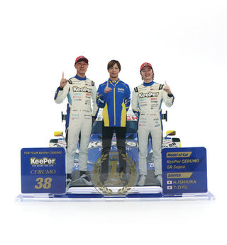【8月下旬入荷予約受付中】TGR チーム キーパー セルモ チーム 優勝記念 アクリルボード セット