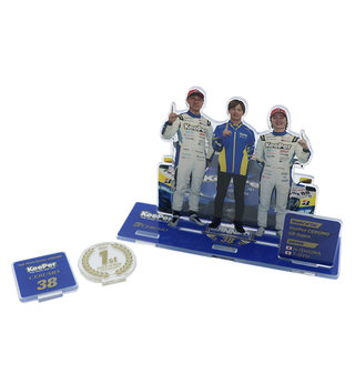 【8月下旬入荷予約受付中】TGR チーム キーパー セルモ チーム 優勝記念 アクリルボード セット