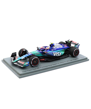 スパーク 1/43スケール VISA CASH APP RB F1 ホンダ VCARB 01 角田裕毅 2024年 ラスベガスGP 9位 /24f1m