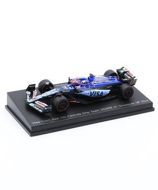 スパーク 1/64スケール VISA CASH APP RB F1チーム VCARB01 ダニエル・リカルド 2024年 シンガポールGP /spk