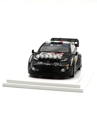 スパーク 1/43スケール トヨタ GRヤリス ラリー1 ハイブリッド TOYOTA GAZOO Racing  WRT 37号車 ロレンツォ・ベルテッリ / シモーネ・スカットリン 2024年 WRC スウェーデンラリー /TGR_WRC