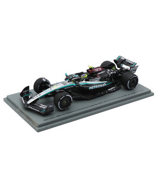 スパーク 1/43スケール メルセデスAMG ペトロナス F1 W15 E パフォーマンス ルイス・ハミルトン 2024年 ラスベガスGP 2位 /24f1m