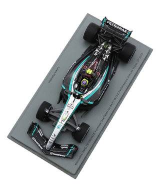 スパーク 1/43スケール メルセデスAMG ペトロナス F1 W15 E パフォーマンス ルイス・ハミルトン 2024年 ラスベガスGP 2位 /24f1m