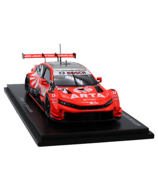 スパーク 1/43スケール ARTA MUGEN CIVIC TYPE R-GT No.8 ARTA  野尻智紀 / 松下信治 GT500 スーパーGT 2024年