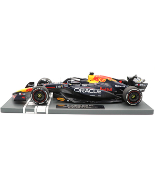 【購入数制限有/おひとり様1個まで】フェルスタッペン 別注 ミニチャンプス 1/18スケール オラクル レッドブル レーシング ホンダ RB20 マックス・フェルスタッペン 2024年 ラスベガスGP ワールドチャンピオン フィギュア＆チャンピオンボード付き /ARB
