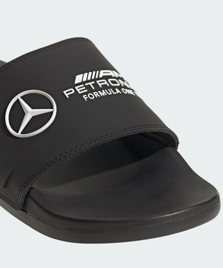 メルセデス AMG ペトロナス F1 チーム アディレットコンフォートスライド ブラック
