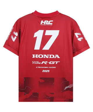 HRC Honda RACING x スーパーGT コラボ Tシャツ Astemo REAL RACING #17