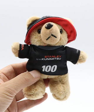 HRC Honda RACING x スーパーGT コラボ ベアーキーリング STANLEY TEAM KUNIMITSU #100