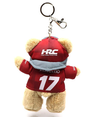 HRC Honda RACING x スーパーGT コラボ ベアーキーリング Astemo REAL RACING #17