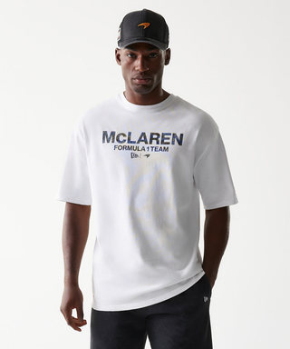 マクラーレン F1 チーム NewEra WRDMARK OS Tシャツ ホワイト