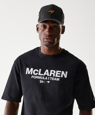 マクラーレン F1 チーム NewEra WRDMARK OS Tシャツ ブラック