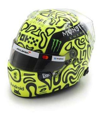 スパーク 1/5スケール ランド・ノリス マクラーレン 2025年 ヘルメット