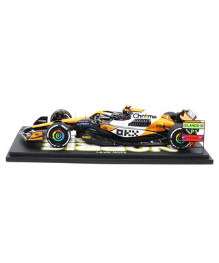スパーク 1/43スケール マクラーレン F1 チーム MCL38 ランド・ノリス 2024年 シンガポールGP 優勝 /24f1m