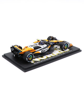 スパーク 1/43スケール マクラーレン F1 チーム MCL38 ランド・ノリス 2024年 シンガポールGP 優勝 /24f1m