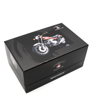 ミニチャンプス 1/12スケール カワサキ Z1 900 スーパー4 1972年 レッド/ブラウン 