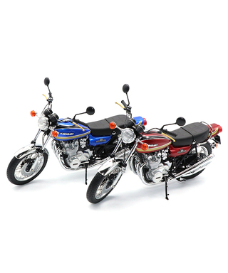 ミニチャンプス 1/12スケール カワサキ Z1 900 スーパー4 1972年 レッド/ブラウン 
