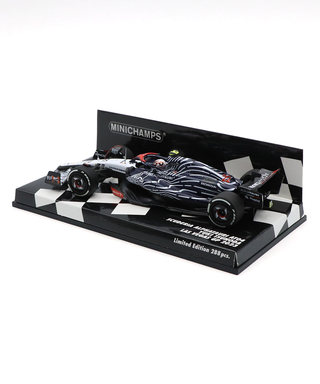ミニチャンプス 1/43スケール スクーデリア アルファタウリ AT04 角田裕毅 2023年 ラスベガスGP