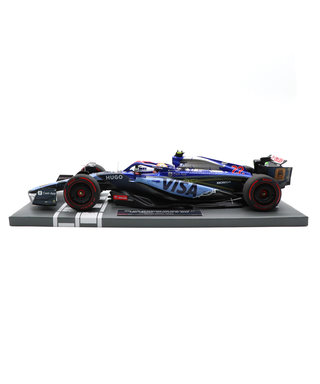 ミニチャンプス 1/18スケール Visa Cash App RB VCARB01 角田裕毅 2024年 シンガポールGP
