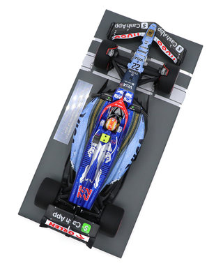 ミニチャンプス 1/18スケール Visa Cash App RB VCARB01 角田裕毅 2024年 シンガポールGP