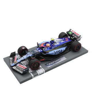 ミニチャンプス 1/18スケール Visa Cash App RB VCARB01 角田裕毅 2024年 シンガポールGP