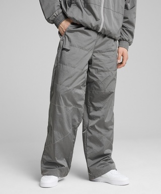 PUMA FORMULA１ T7 オーバーサイズ トラックパンツ シルバー