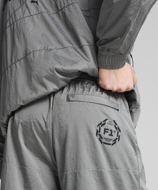 PUMA FORMULA１ T7 オーバーサイズ トラックパンツ シルバー