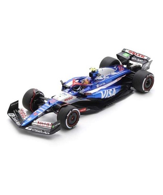 スパーク 1/18スケール VISA CASH APP RB F1 ホンダ VCARB 01 角田裕毅 2024年 サウジアラビアGP /24f1m
