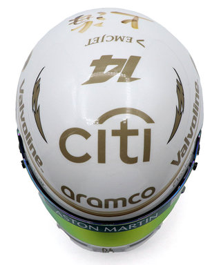 BELL 1/2スケール フェルナンド・アロンソ 2025年 中国GP アストンマーチン ヘルメット