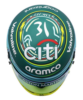 BELL 1/2スケール フェルナンド・アロンソ 2025年 サウジアラビアGP アストンマーチン ヘルメット