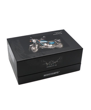 ミニチャンプス 1/12スケール スズキ  GT 750 1972年 グリーン 