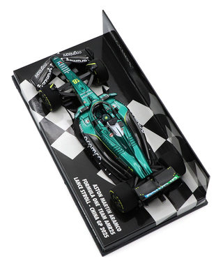 ミニチャンプス 1/43スケール アストンマーチン アラムコ F1 チーム AMR25 ランス・ストロール 2025年 中国GP /25f1m