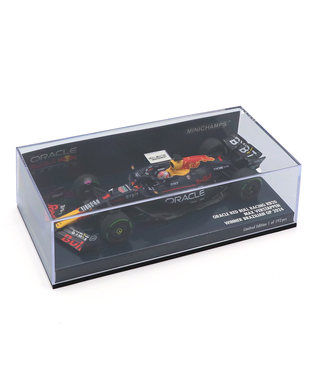 ミニチャンプス 1/43スケール オラクル レッドブルレーシング ホンダ RB20 マックス・フェルスタッペン 2024年 ブラジルGP 優勝
