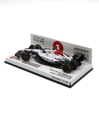 ミニチャンプス 1/43スケール オラクル レッドブル レーシング ホンダ RB21 マックス・フェルスタッペン 2025年 日本GP 優勝 /25f1m/25jp